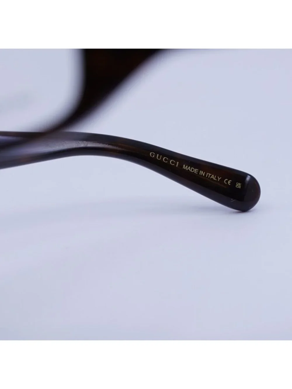 Gucci GG1406O 002 Eyeglasses Havana 53mm Rectangle Frame